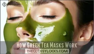 how green tea masks work