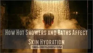 how hot showers and baths affect skin hydration