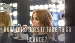 how long does it take to go blonde