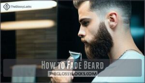 how to fade beard