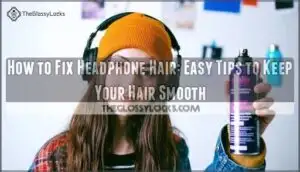 how to fix headphone hair