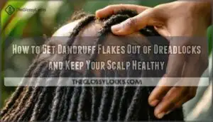 how to get dandruff flakes out of dreadlocks