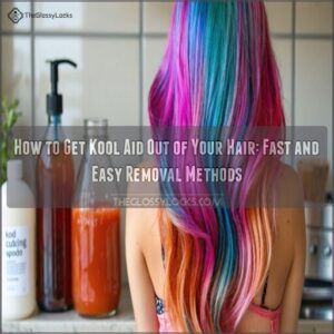 how to get kool aid out of your hair