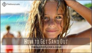 how to get sand out