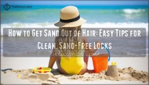 how to get sand out of hair