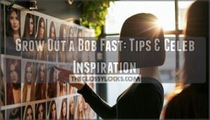 how to grow out a bob fast