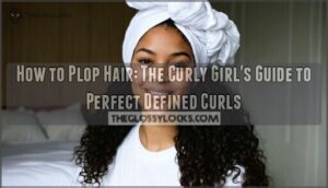 how to plop hair