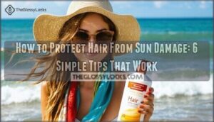 how to protect hair from sun damage