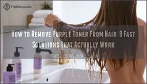 how to remove purple toner from hair how to remove purple toner from hair