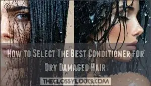 how to select the best conditioner for dry damaged hair
