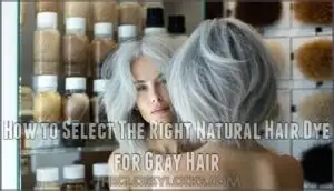 how to select the right natural hair dye for gray hair