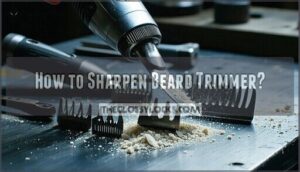 how to sharpen beard trimmer