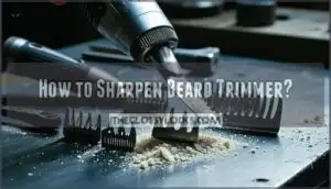 how to sharpen beard trimmer