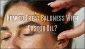 how to treat baldness with castor oil