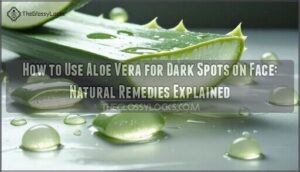 how to use aloe vera for dark spots on face
