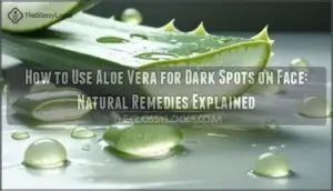 how to use aloe vera for dark spots on face