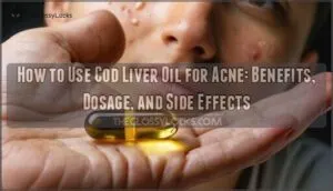 how to use cod liver oil for acne
