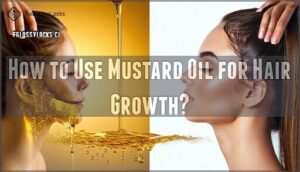 how to use mustard oil for hair growth