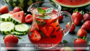 hydrating foods and beverages