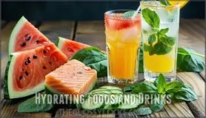 hydrating foods and drinks