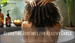 hydrating routines for healthy curls