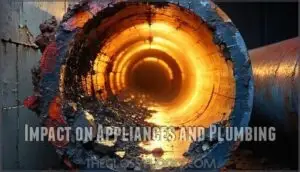impact on appliances and plumbing