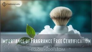 importance of fragrance free certification