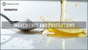 ingredients and proportions