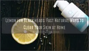lemon for blackheads