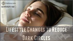 lifestyle changes to reduce dark circles