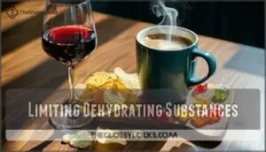 limiting dehydrating substances