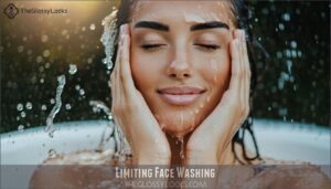 limiting face washing