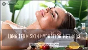 long term skin hydration methods