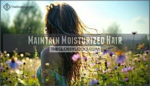 maintain moisturized hair