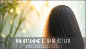 maintaining 1c hair health