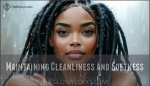 maintaining cleanliness and softness