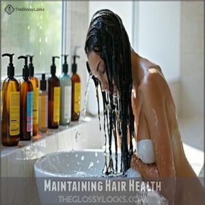 maintaining hair health
