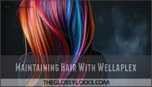 maintaining hair with wellaplex