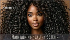 maintaining healthy 3c hair