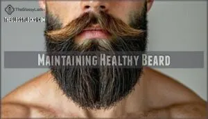 maintaining healthy beard
