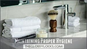 maintaining proper hygiene