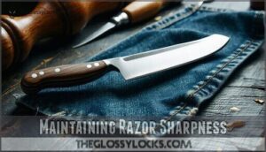 maintaining razor sharpness