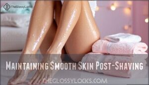 maintaining smooth skin post-shaving