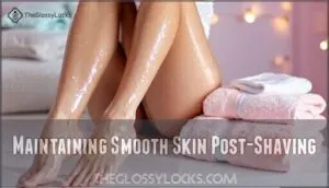 maintaining smooth skin post-shaving