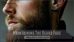 maintaining the beard fade