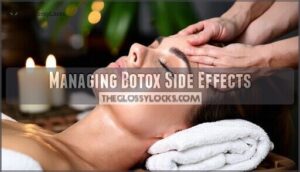 managing botox side effects