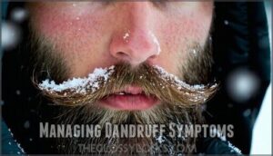 managing dandruff symptoms