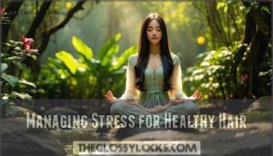 managing stress for healthy hair