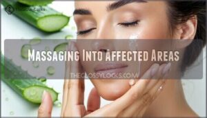 massaging into affected areas