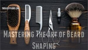 mastering the art of beard shaping